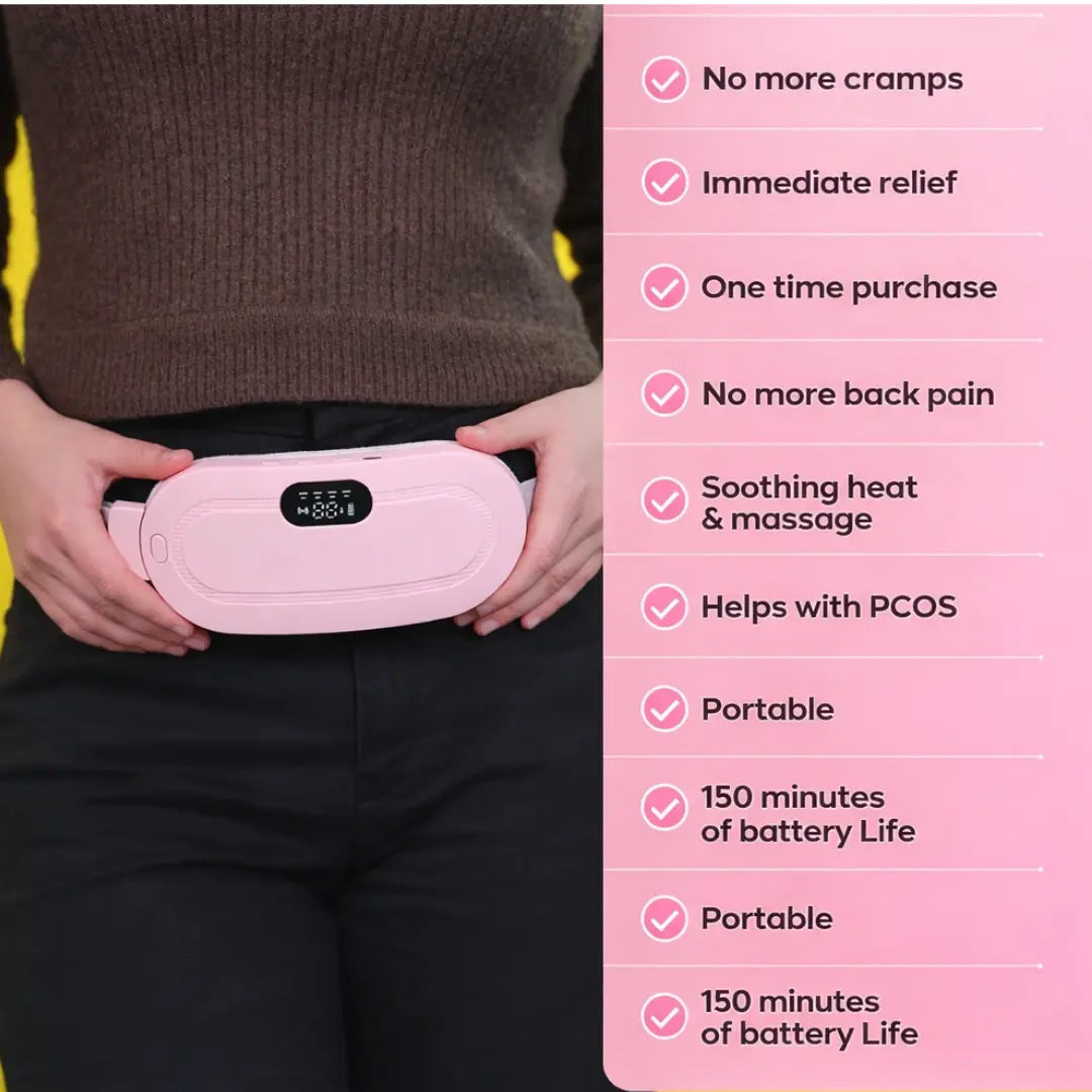 Period Cramp Relief Heating Pad